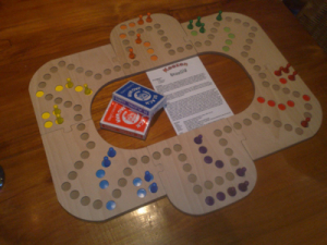 Keezen spelbord